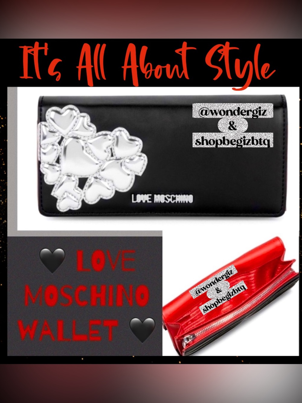 🔥🔥Clearance Sale Reduced Limited Time Offer NWT LOVE MOSCHINO Price Firm Buy Now